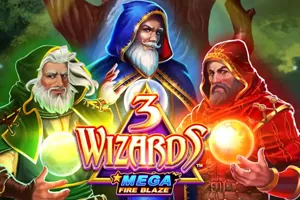 Playtech : Mega Fire Blaze: 3 Wizards - SOLIDPLAY99