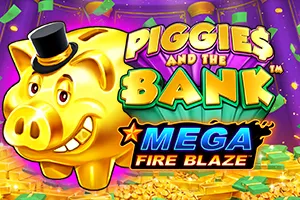 Playtech : Mega Fire Blaze: Piggies and the Bank™ - SOLIDPLAY99