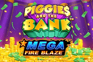 Playtech : Mega Fire Blaze: Piggies and the Bank™ PPJP - SOLIDPLAY99